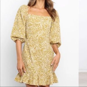 Petal And Pup Laela Dress - Mustard